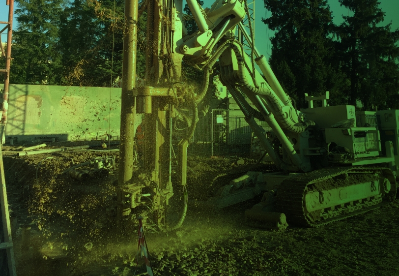 foto di un intervento di consolidamento