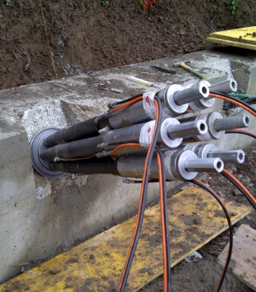 Prova di collaudo con micropalo e
strumentazione